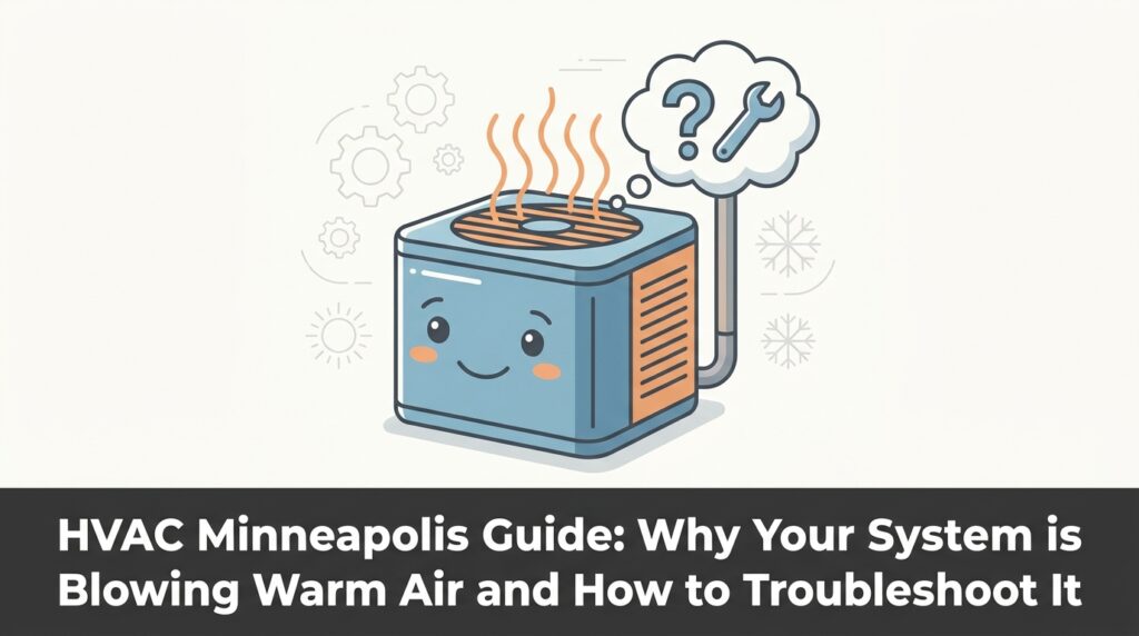 HVAC Minneapolis Guide: Why Your System is Blowing Warm Air and How to Troubleshoot It 3 HVAC Minneapolis Guide: Why Your System is Blowing Warm Air and How to Troubleshoot It — featured image