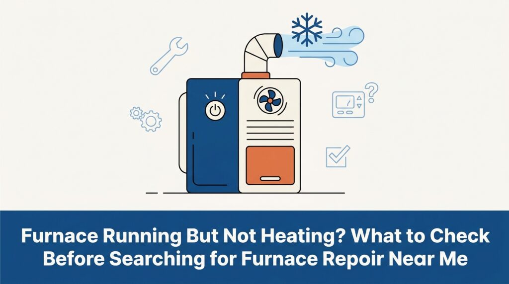 Furnace Running But Not Heating? What to Check Before Searching for Furnace Repair Near Me 2 Furnace Running But Not Heating? What to Check Before Searching for Furnace Repair Near Me — featured image