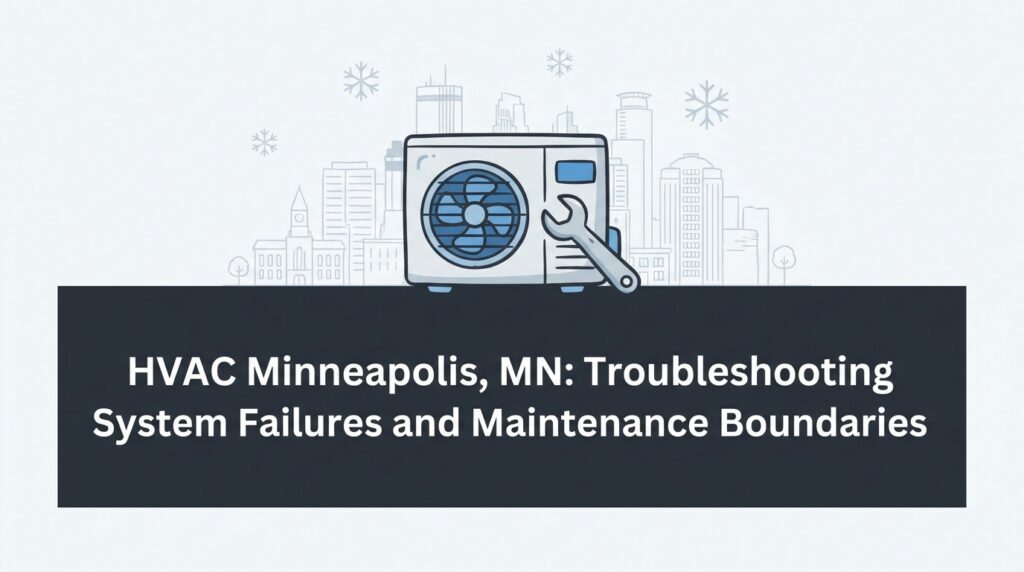 HVAC Minneapolis, MN: Troubleshooting System Failures and Maintenance Boundaries 2 HVAC Minneapolis, MN: Troubleshooting System Failures and Maintenance Boundaries — featured image